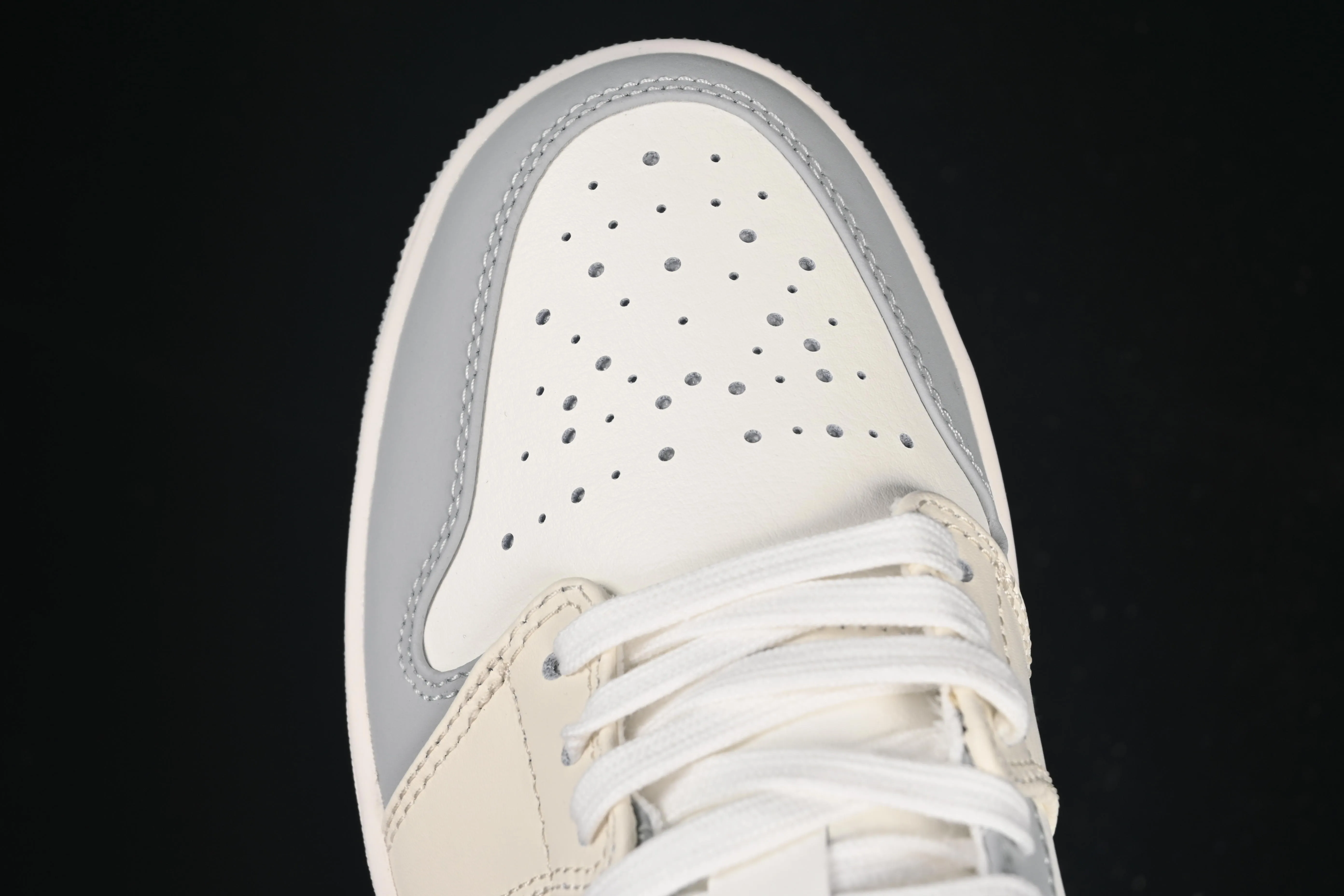 All categories Air Jordan Jordan series basketball shoes Air Jordan 1 Low G version pure original Air Jordan 1 Low AJ1 Joe 1 flash diamond white crack low-top cultural casual sneakers IH7323-100